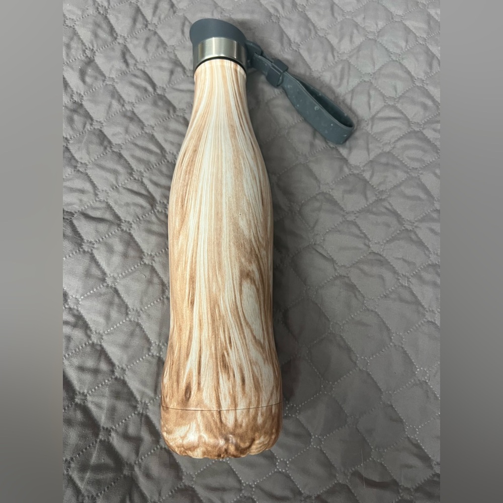 ROVE Natural Wood Pattern Insulated Bottle